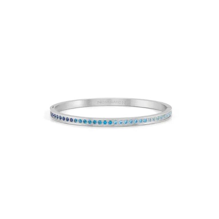 Nomination Pretty Blue Cubic Zirconia Bangle