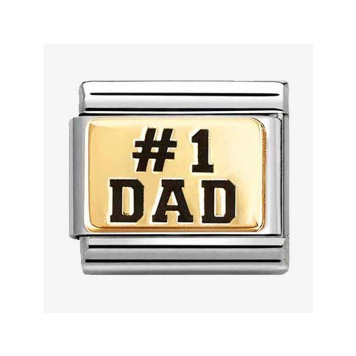 Nomination Gold #1 Dad Charm