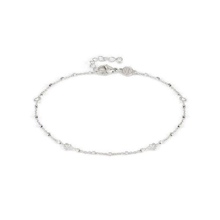 Nomination Anklets with Heart Charms