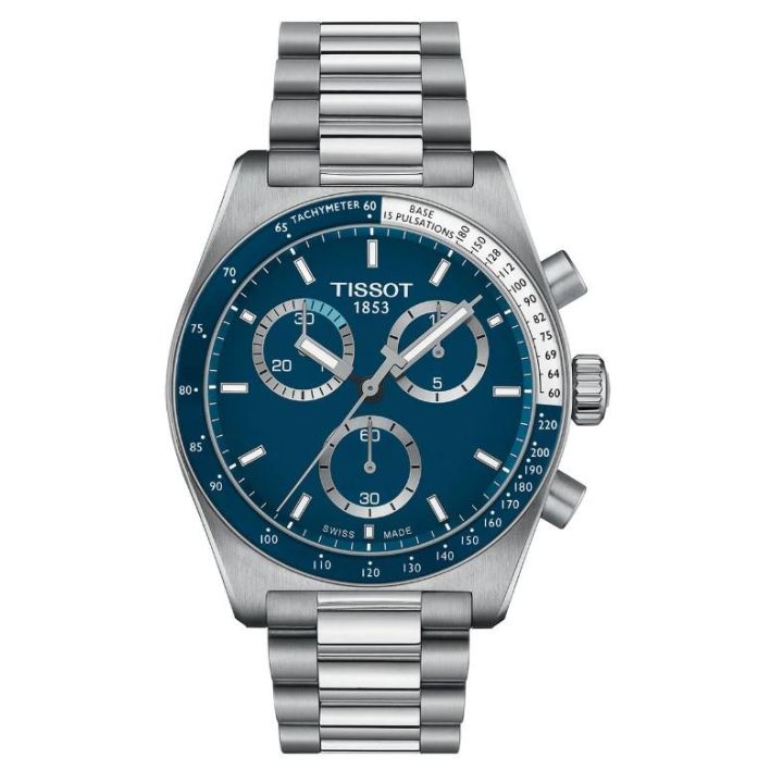 Tissot PR516 Blue Chronograph