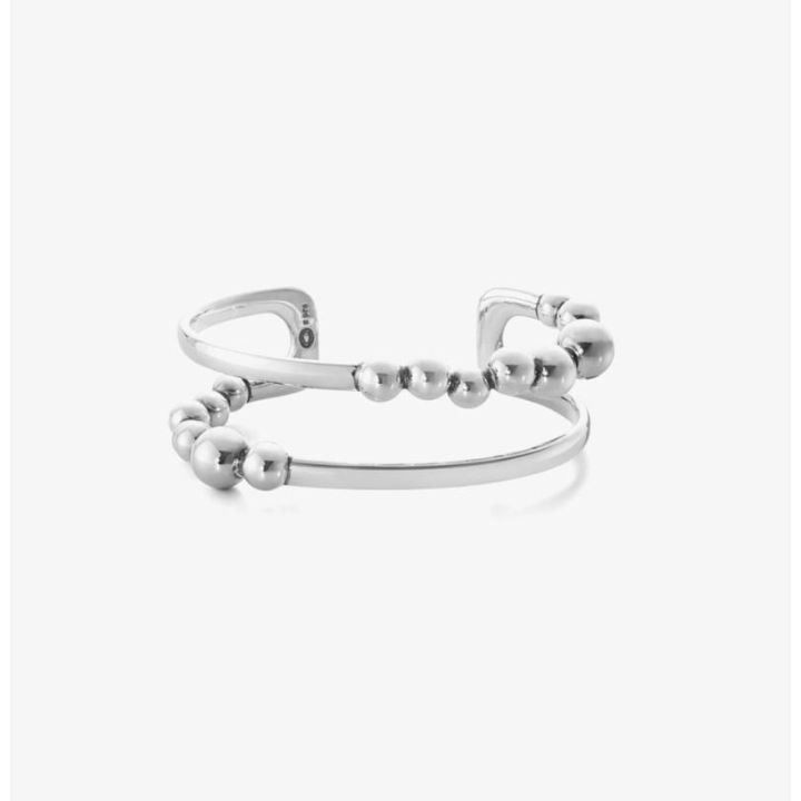 Georg Jensen Moonlight Grapes Two Row Bangle