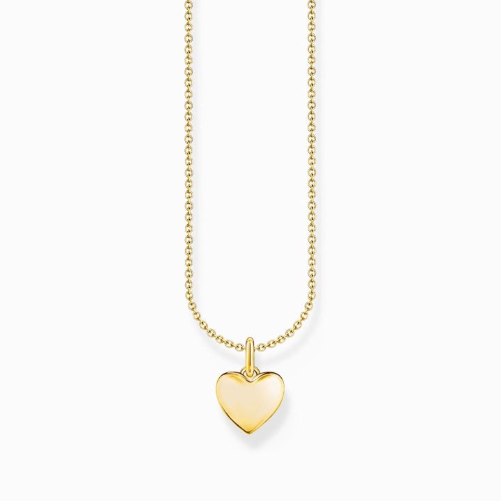 Thomas Sabo Gold Plated Heart Necklace