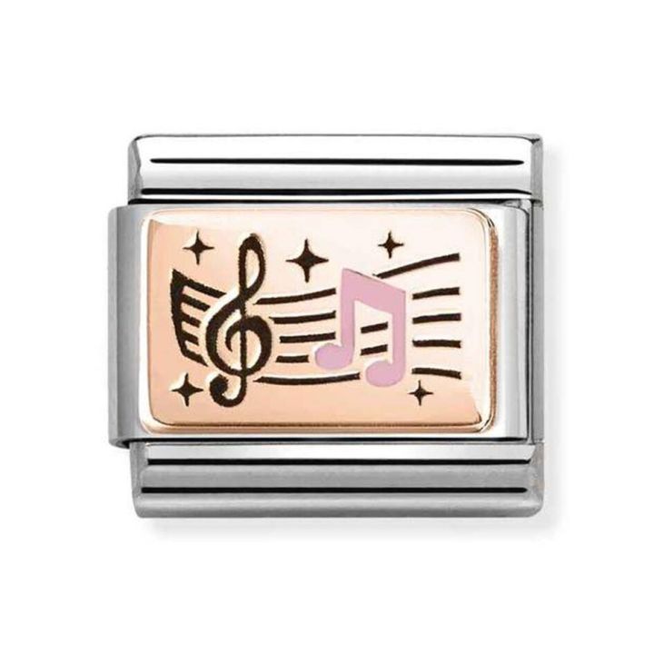 Nomination Classic Composable Music Note Charm