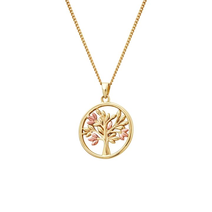Clogau 9ct Yellow Gold Tree of Life Pendant