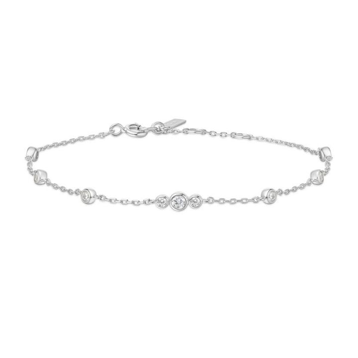 Ania Haie Sparkling Cubic Zirconia Station Bracelet