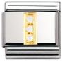 Nomination CZ Letter I Charm