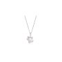 Clogau Paw Print White Topaz Pendant