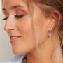 Kit Heath Coast Pebble Droplet Drop Earrings
