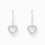 Thomas Sabo Heart-Shaped Zirconia Earrings