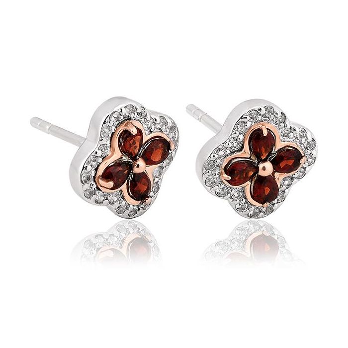 Clogau garnet earrings deals