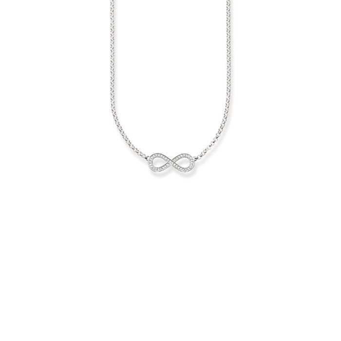 Thomas Sabo Charms Thomas Sabo Infinity Charm Necklace X0205-051-14-L42 -  Jewellery from Lowry Jewellers UK